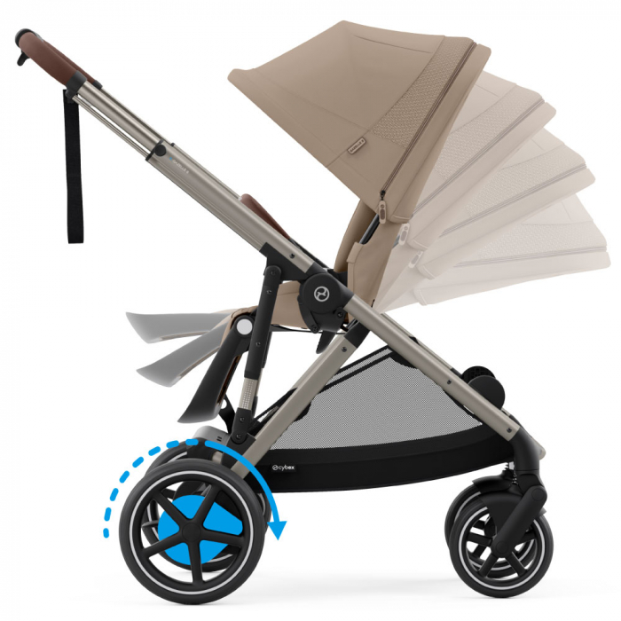 Carucior Cybex e-Gazelle S Almond Beige [5]