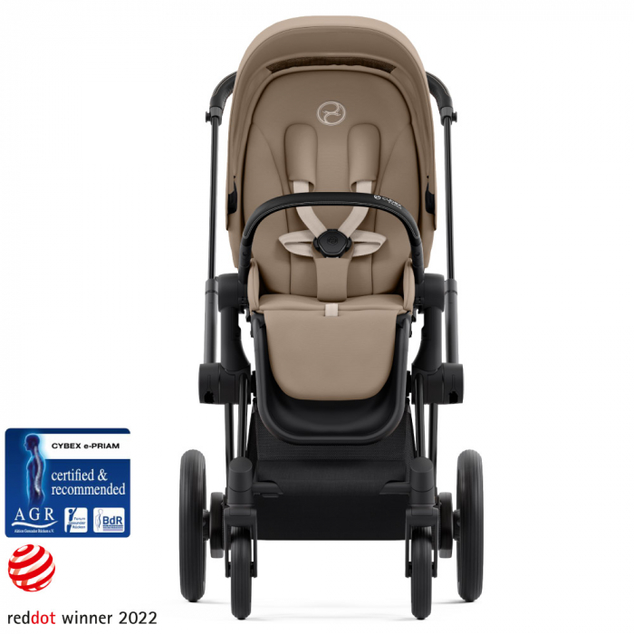 Carucior Cybex e-Priam 2 in 1 Cozy Beige [2]
