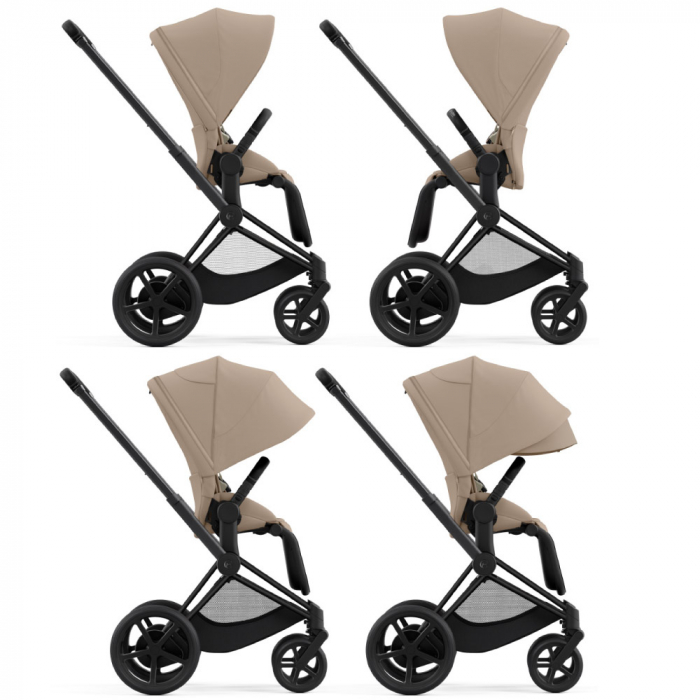 Carucior Cybex e-Priam 2 in 1 Cozy Beige [4]