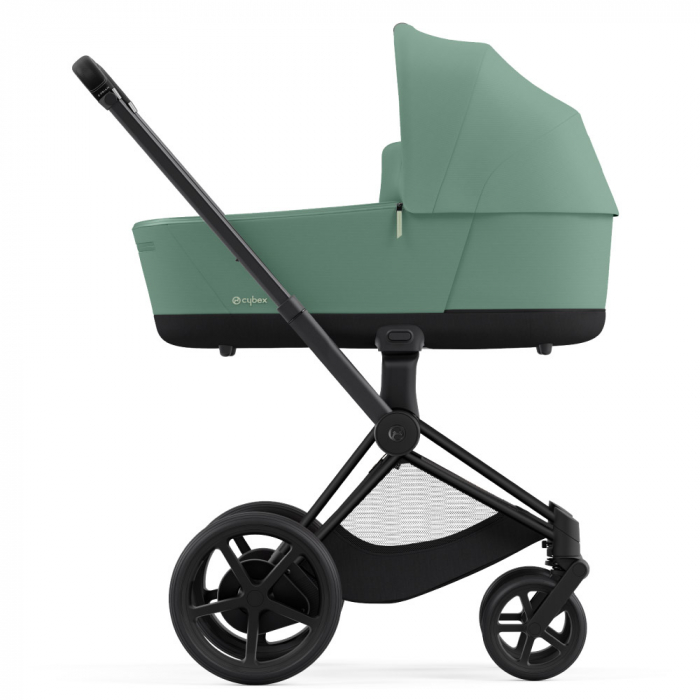 Carucior Cybex e-Priam 2 in 1 Leaf Green cu cadru Rosegold [11]