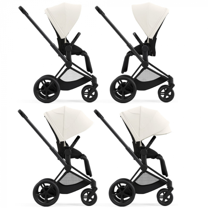 Carucior Cybex e-Priam 2 in 1 Off White [4]