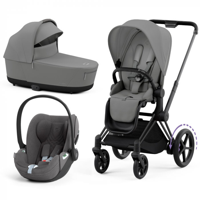Carucior Cybex e-Priam 3 in 1 Mirage Grey [1]