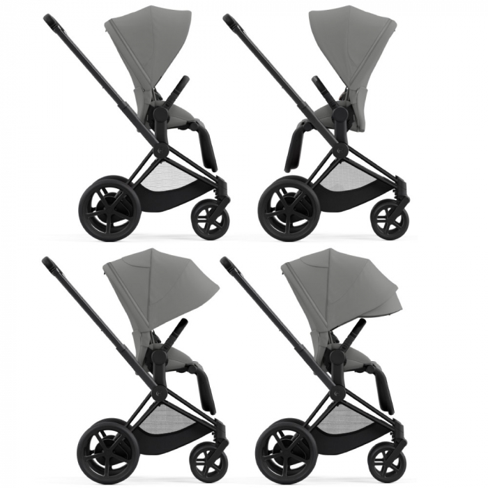 Carucior Cybex e-Priam 3 in 1 Mirage Grey [4]
