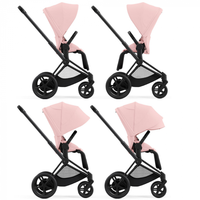 Carucior Cybex e-Priam 3 in 1 Peach Pink [4]