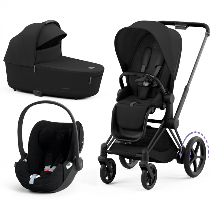 Carucior Cybex e-Priam 3 in 1 Sepia Black [1]