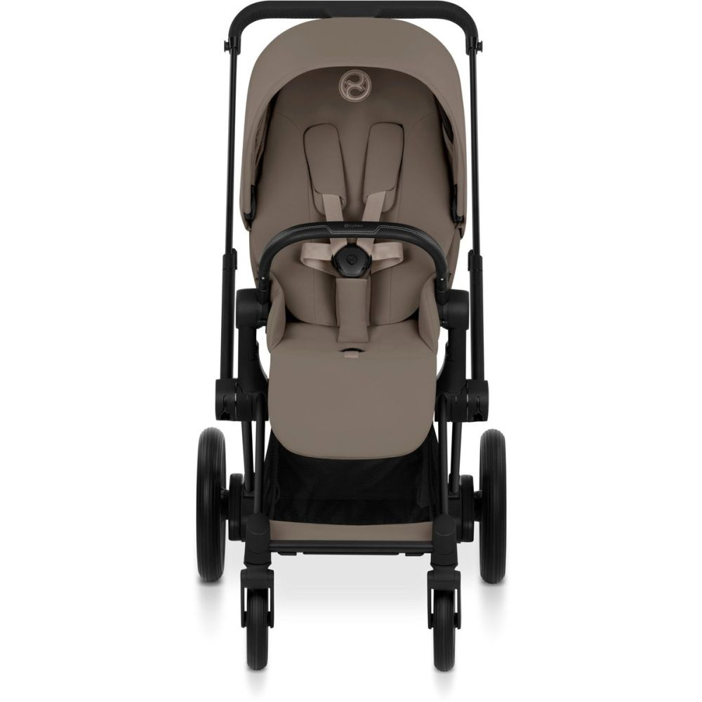 Carucior Cybex e-Priam Comfort Matt Black  Coconut Brown 2 in 1 [6]