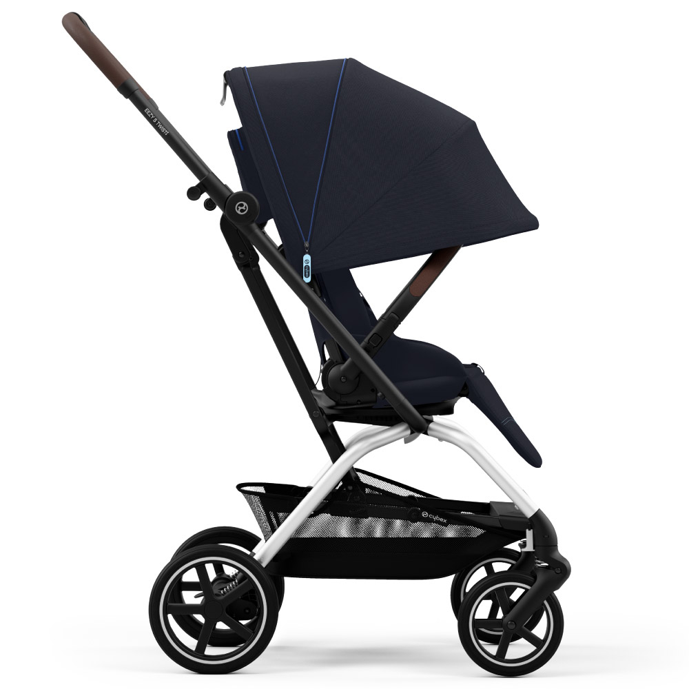 Carucior Cybex Eezy S Twist+2 Silver/Dark Blue 2 in 1 [4]