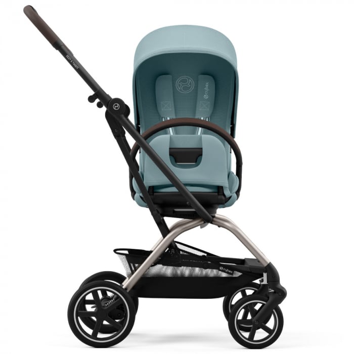 Carucior Cybex Eezy S Twist+2 Taupe Stormy Blue - Resigilat