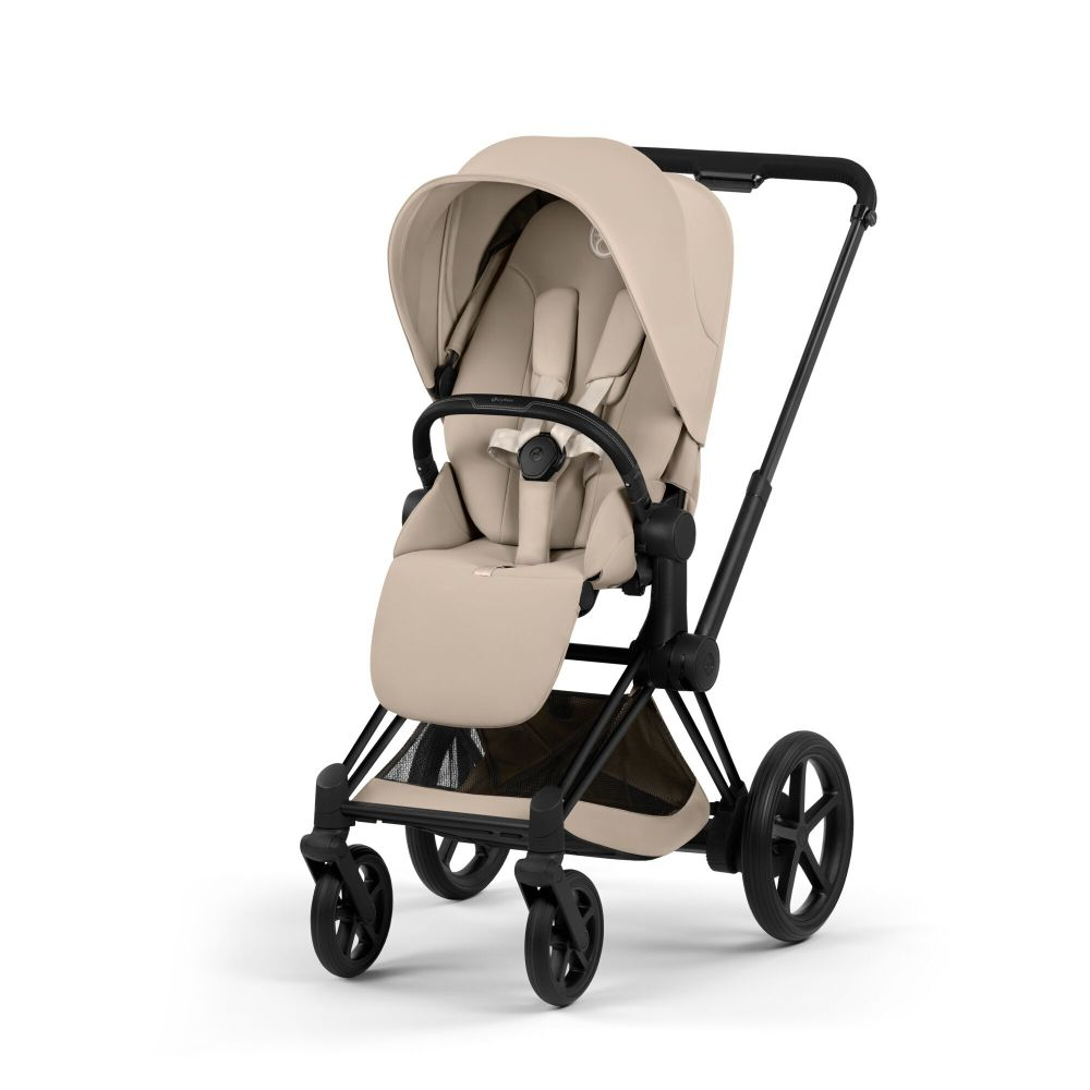 Carucior Cybex e-Priam Comfort Matt Black Cozy Beige 2 in 1 [4]
