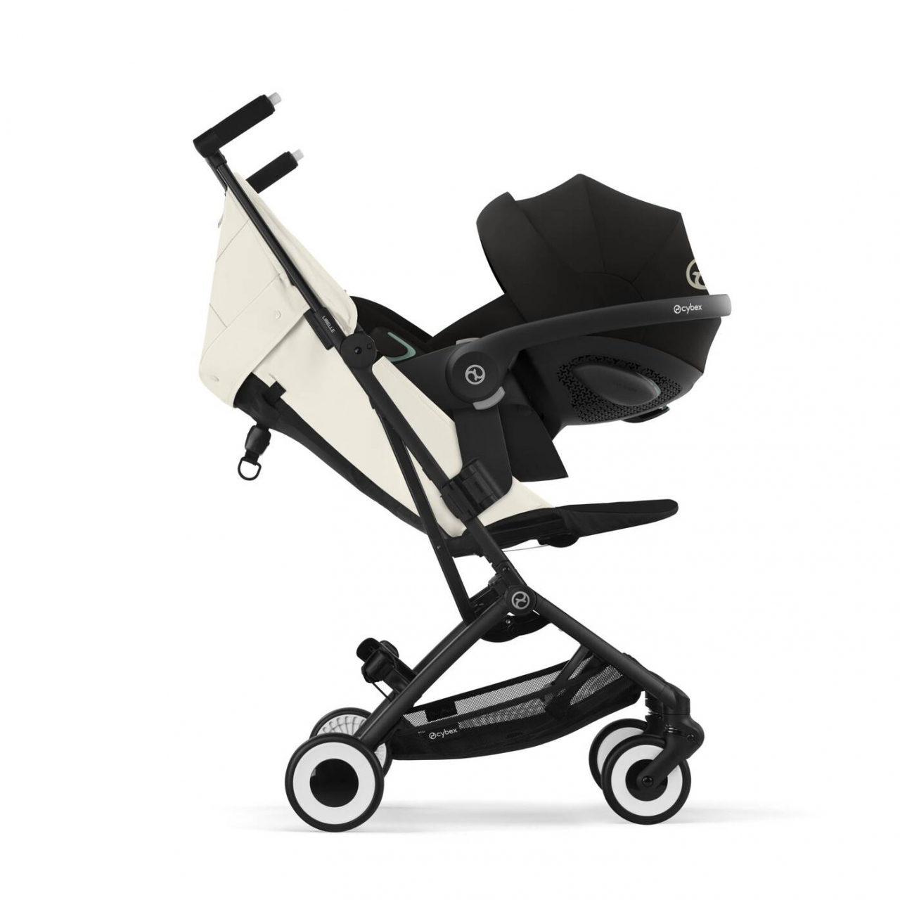 Carucior Cybex Libelle Black/Canvas White [5]