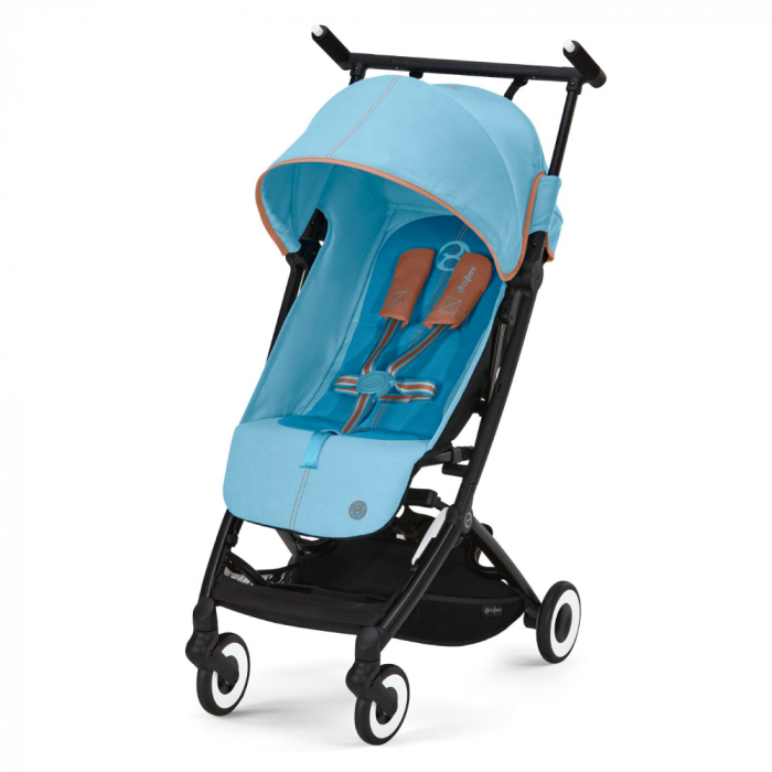 Pachet Carucior sport Cybex Libelle Beach Blue si Bara de Protectie [2]