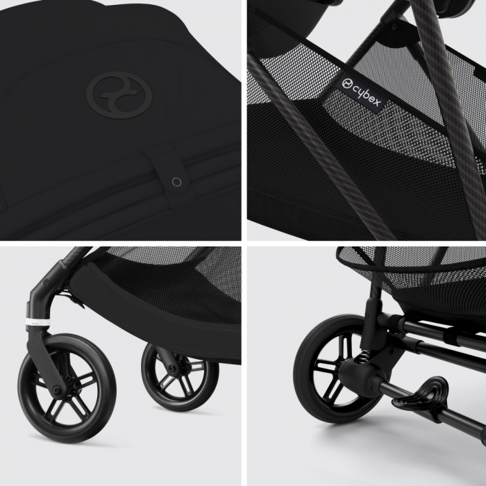 Carucior Cybex Melio Carbon B 2 in 1 Magic Black [7]