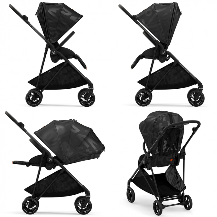 Carucior Cybex Melio 2 in 1 Street Real Black [3]