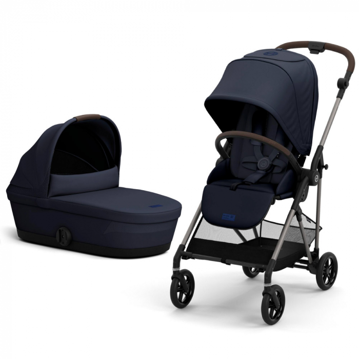 Carucior Cybex Melio B 2 in 1 Dark Blue