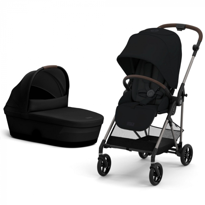 Carucior Cybex Melio B 2 in 1 Magic Black