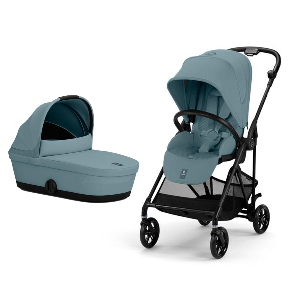Carucior Cybex Melio Carbon 2 in 1 Stormy Blue