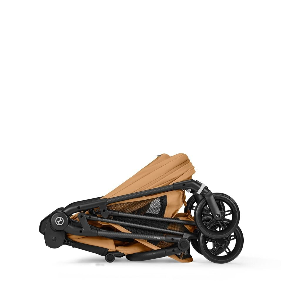 Carucior Cybex Melio Carbon 4 in 1 Cinnamon Yellow [7]