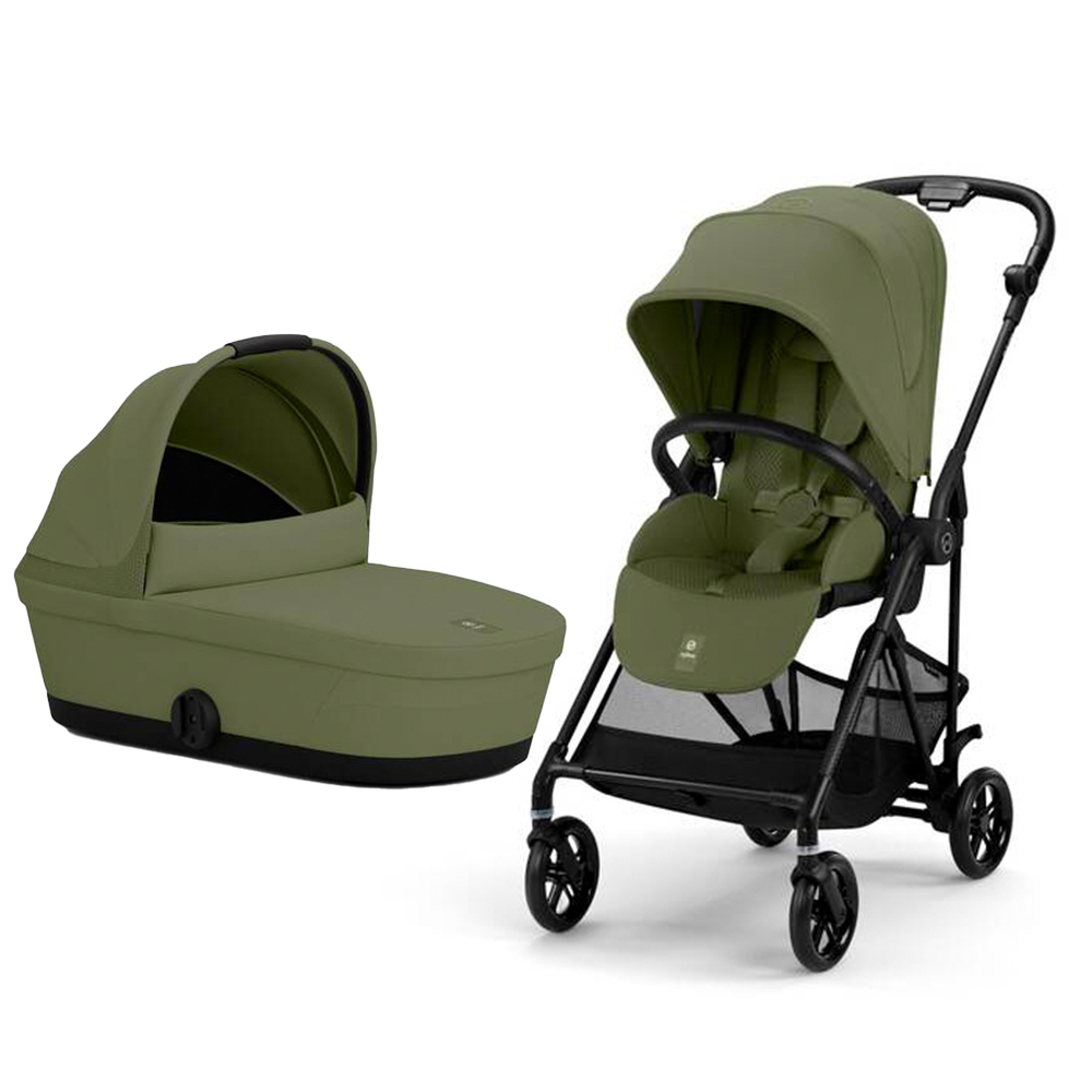 Carucior Cybex Melio Carbon 2 in 1 Moss Green