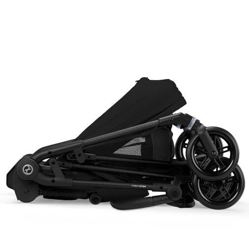 Pachet Black FridayCarucior Cybex Melio Carbon 4 in 1 Magic Black [6]