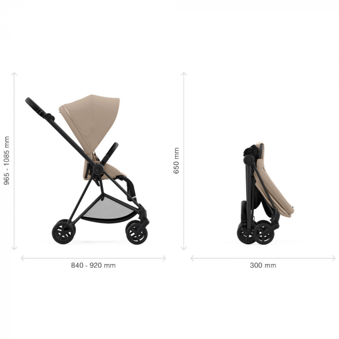 Carucior Cybex Mios 3 Cozy Beige [10]