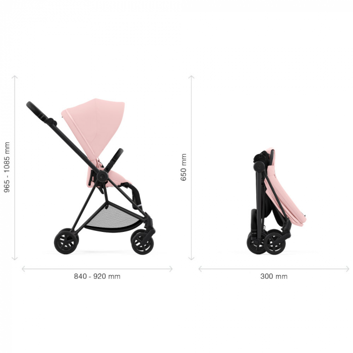 Carucior Cybex Mios 3 Peach Pink 2 in 1 [8]