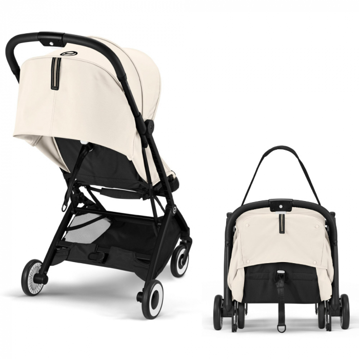 Carucior Cybex Orfeo Black/Canvas White [4]