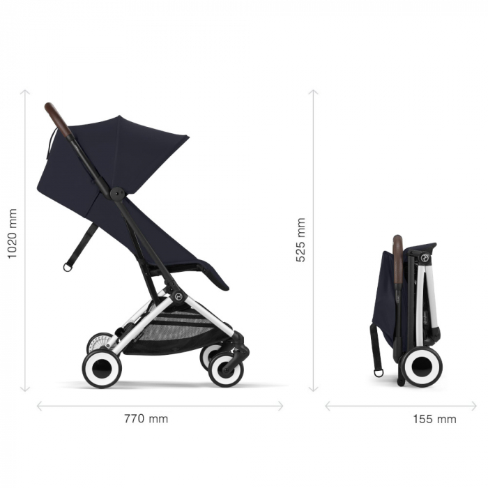 Carucior Cybex Orfeo Silver/Dark Blue [5]