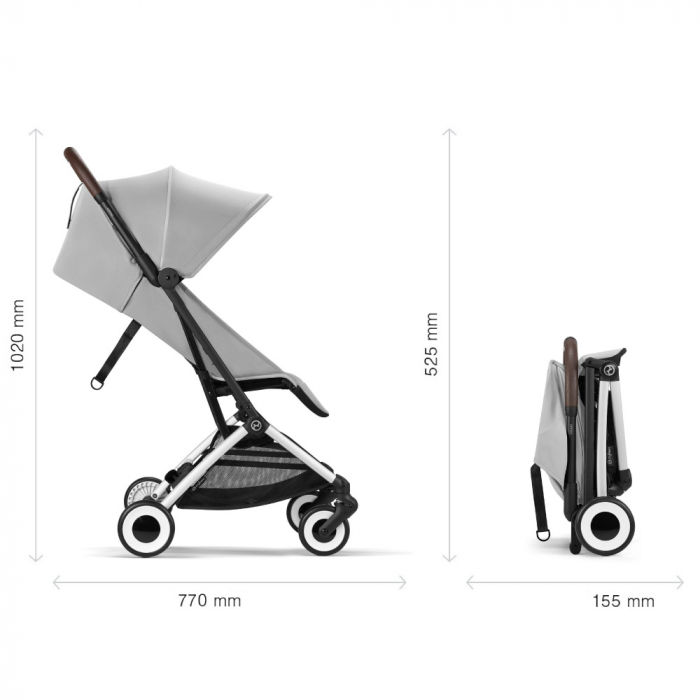 Carucior Cybex Orfeo Silver/Fog Grey [5]