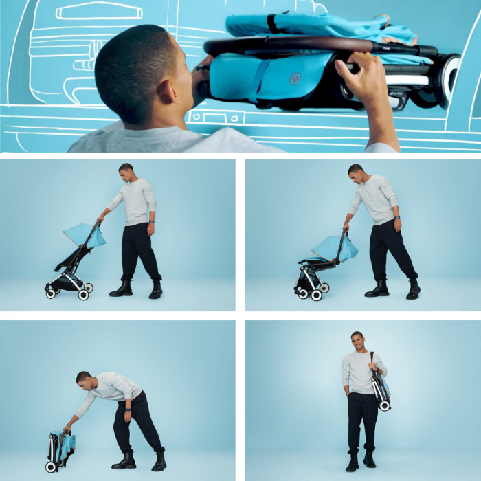 Carucior Cybex Orfeo Silver/Ocean Blue [8]