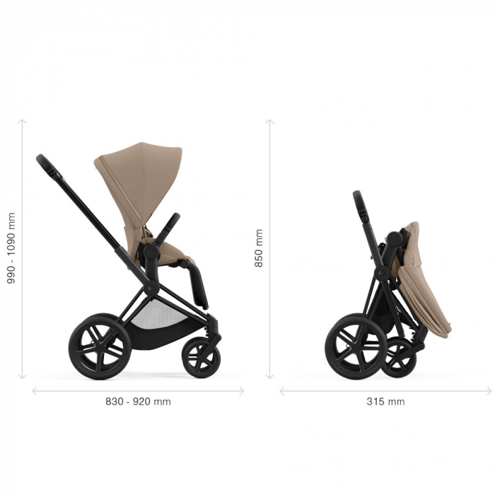 Carucior Cybex Priam 2 in 1 Cozy Beige [8]