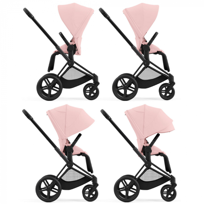 Carucior Cybex Priam 2 in 1 Peach Pink [4]