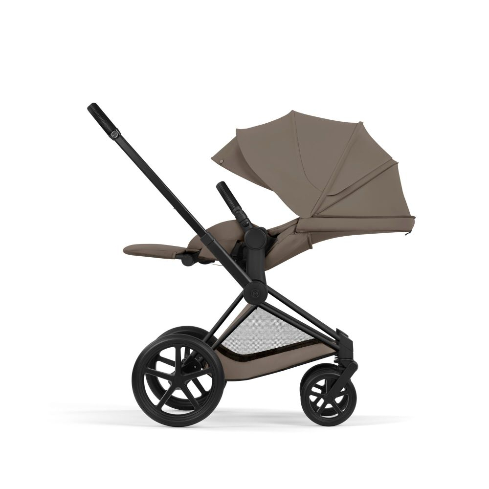 Carucior Cybex Priam Comfort Matt Black Coconut Brown 2 in 1 [9]