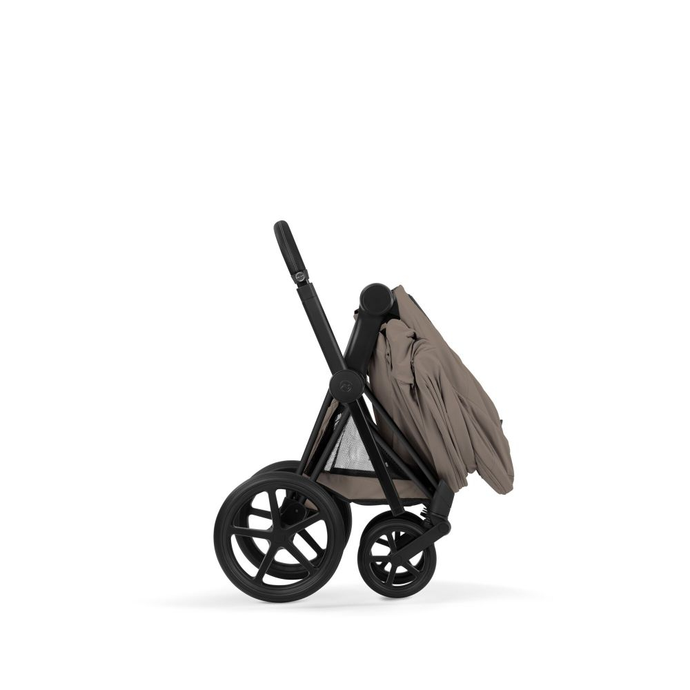 Carucior Cybex Priam Comfort Matt Black Coconut Brown 2 in 1 [6]