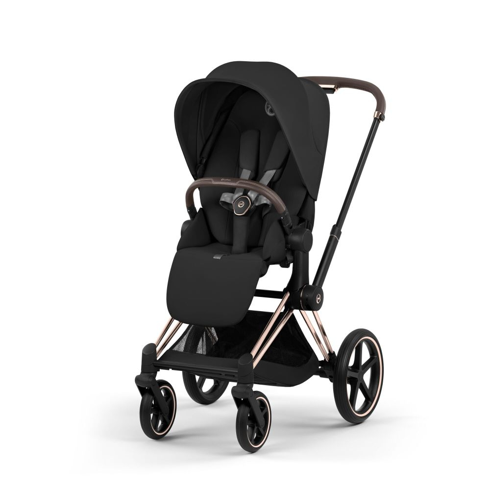 Carucior Cybex Priam Comfort Rosegold Sepia Black 2 in 1 [4]