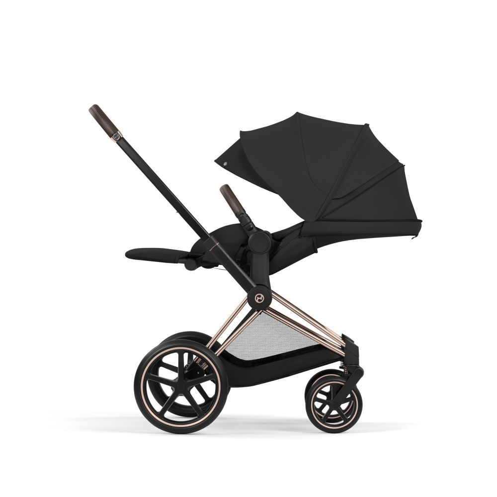 Carucior Cybex Priam Comfort Rosegold Sepia Black 2 in 1 [8]