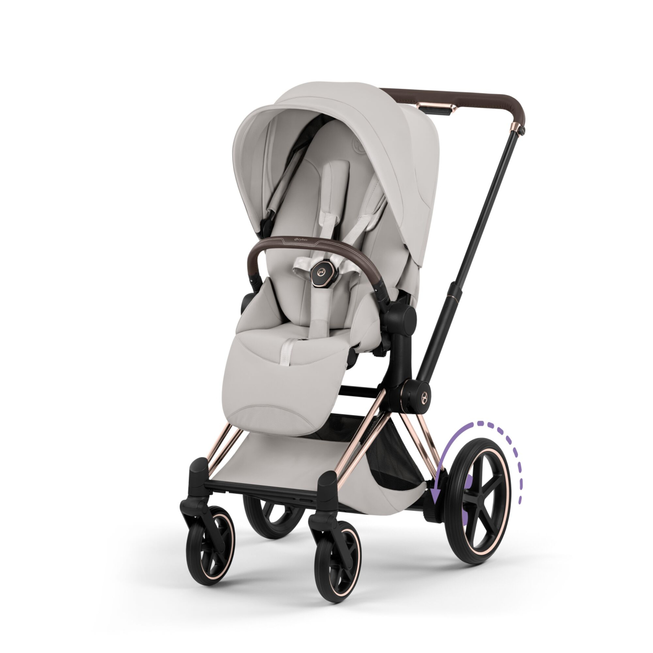 Carucior Cybex e-Priam Style City Grey 3 in 1 [5]