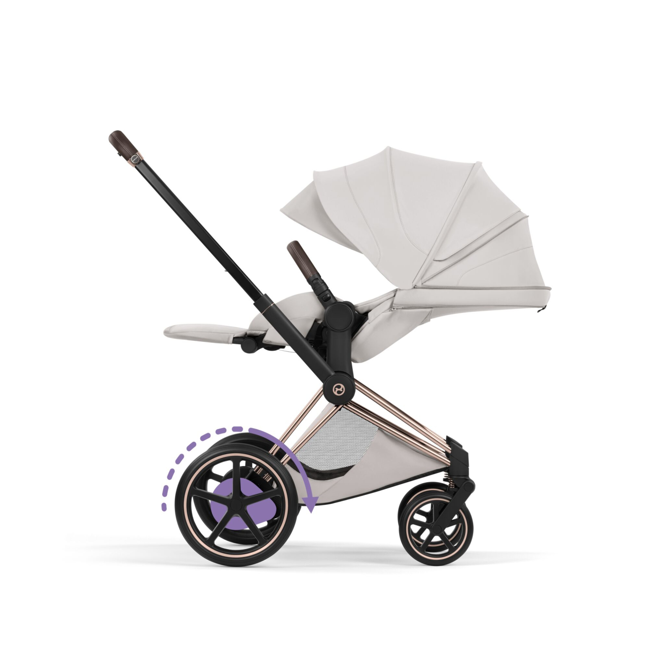 Carucior Cybex e-Priam Style City Grey 2 in 1 [6]