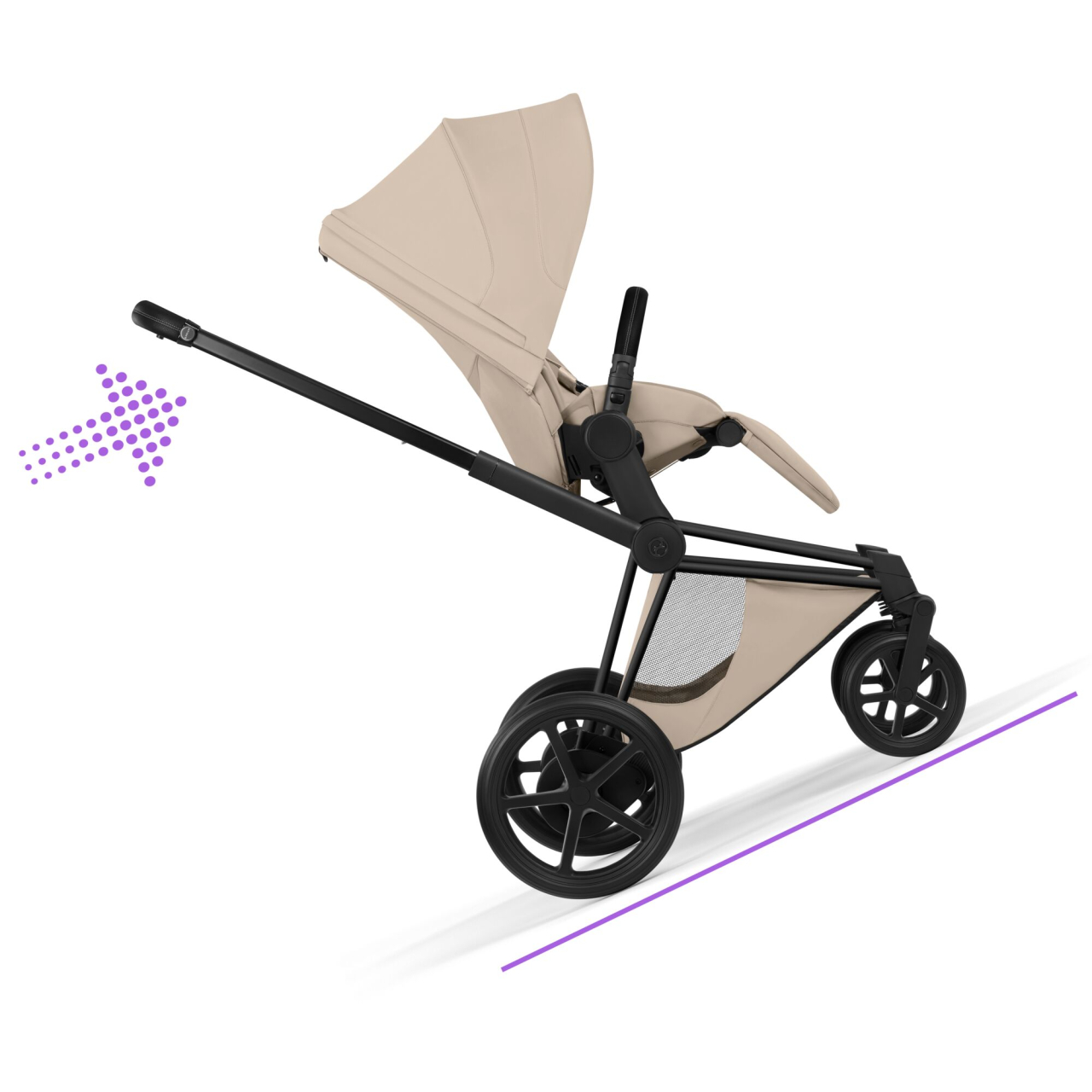 Carucior Cybex e-Priam Style Cozy Beige 2 in 1 [6]