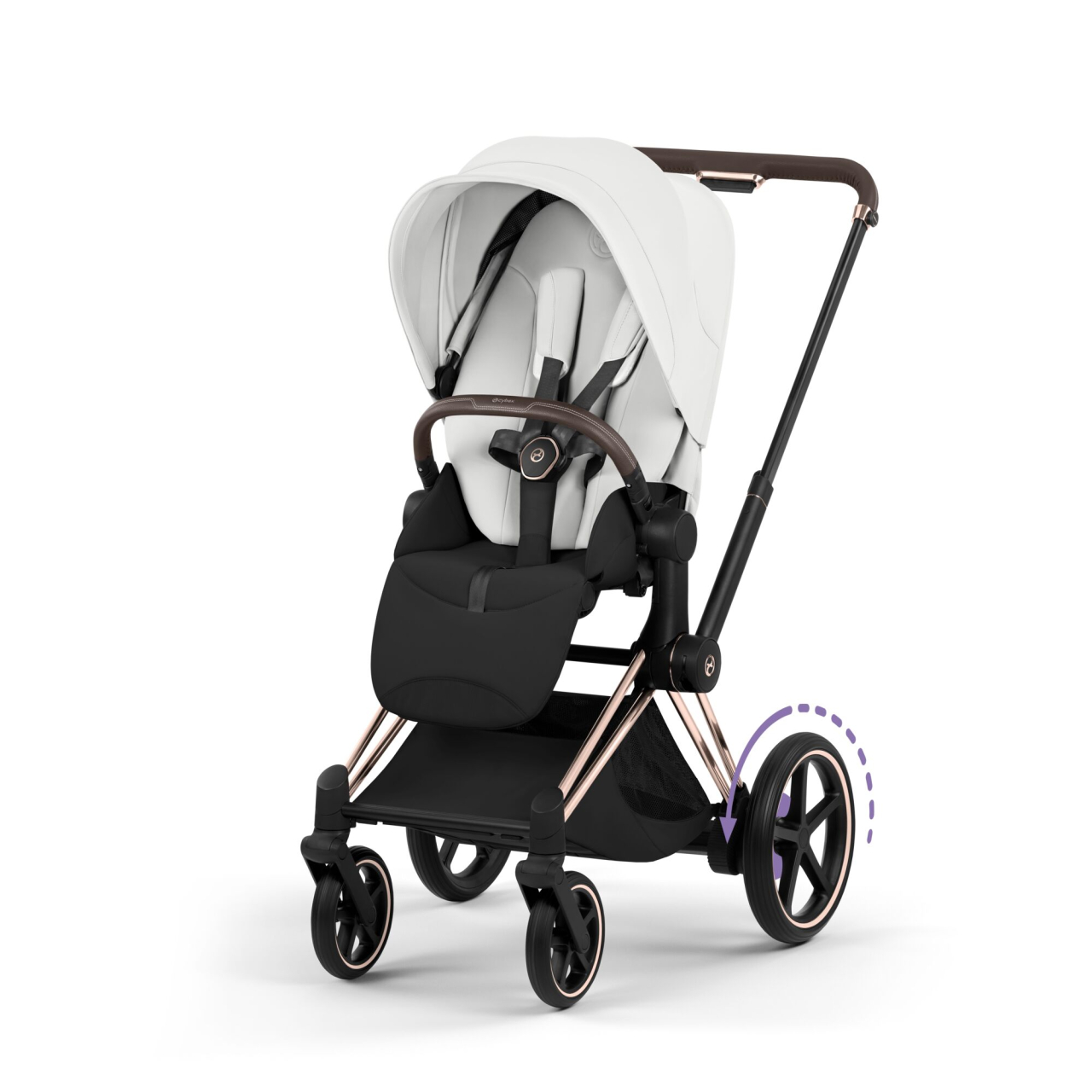 Carucior Cybex e-Priam Style Off White 3 in 1 [4]