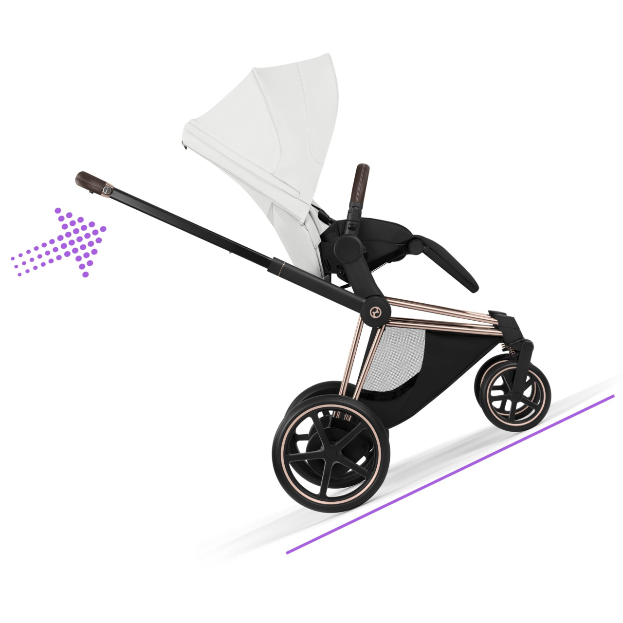 Carucior Cybex e-Priam Style Off White 2 in 1 [6]