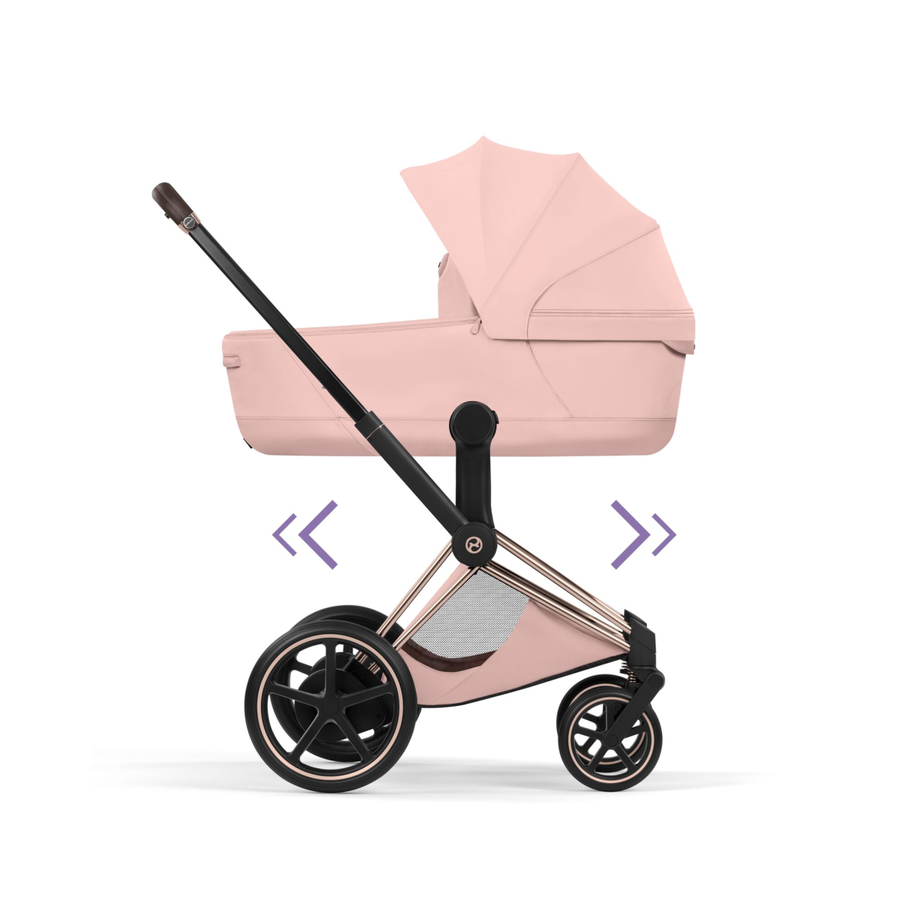 Carucior Cybex e-Priam Style Peach Pink 2 in 1 [5]