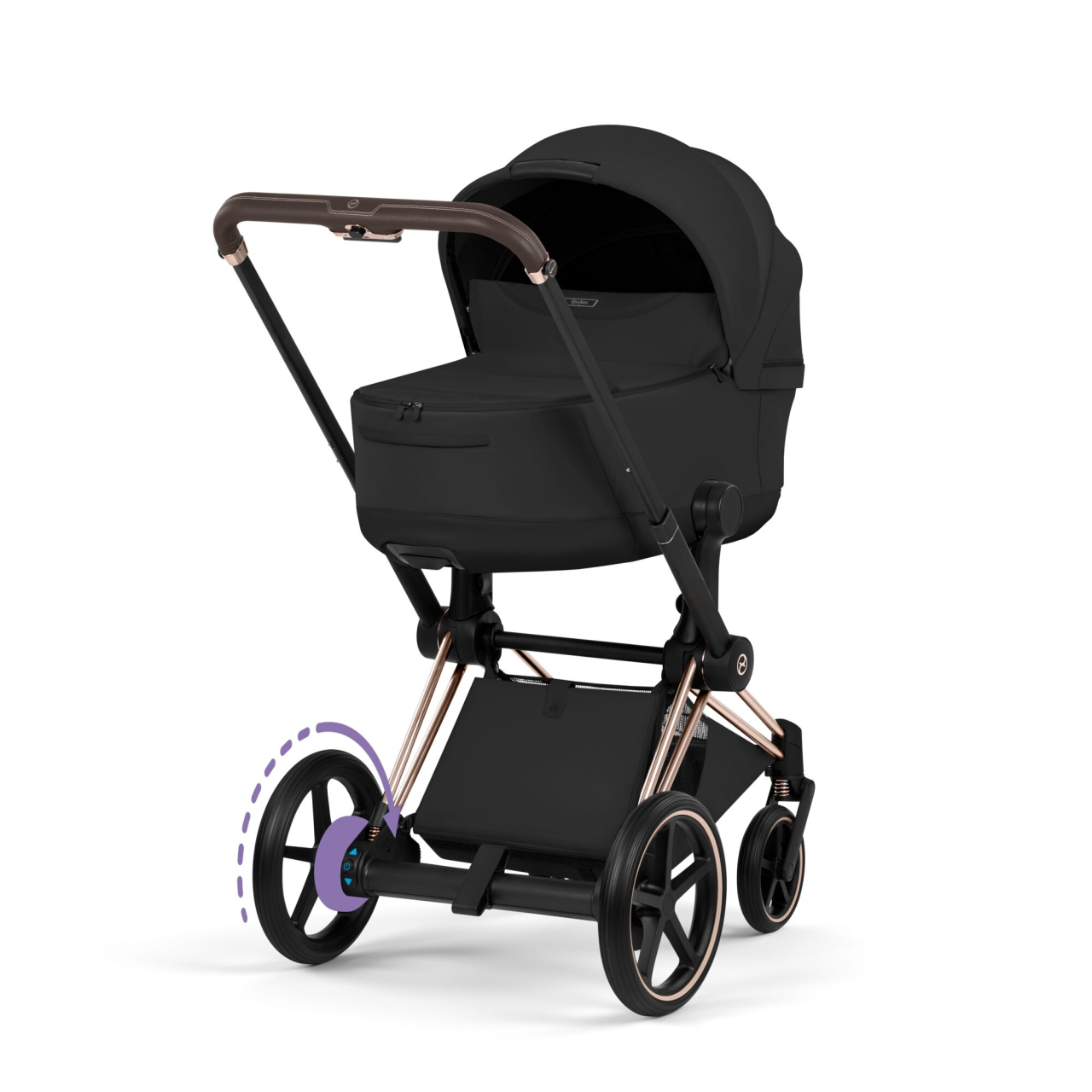 Carucior Cybex e-Priam Style Sepia Black 2 in 1 [3]