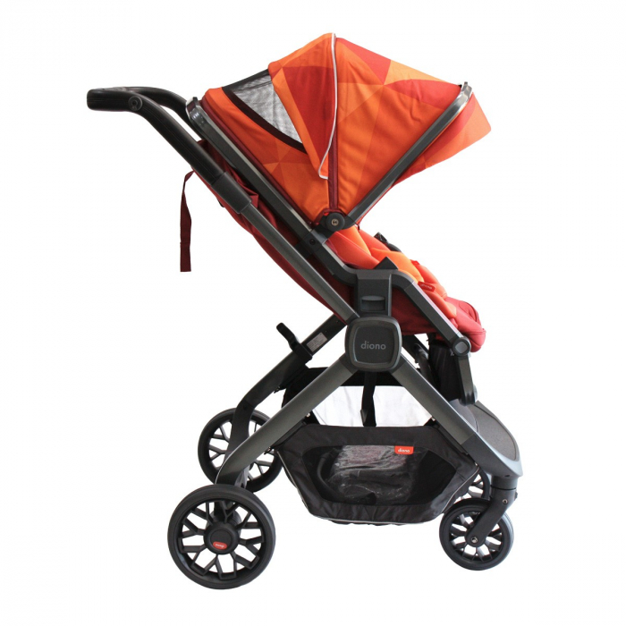 Carucior Diono Sistem 2 in 1 Quantum 2 Premium Orange Facet-Resigilat [3]