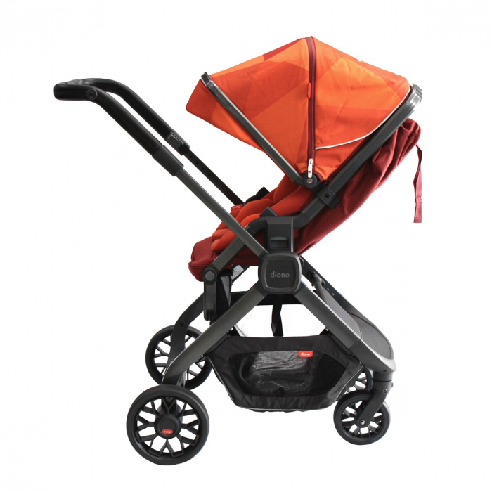 Carucior Diono Sistem 2 in 1 Quantum 2 Premium Orange Facet-Resigilat [15]
