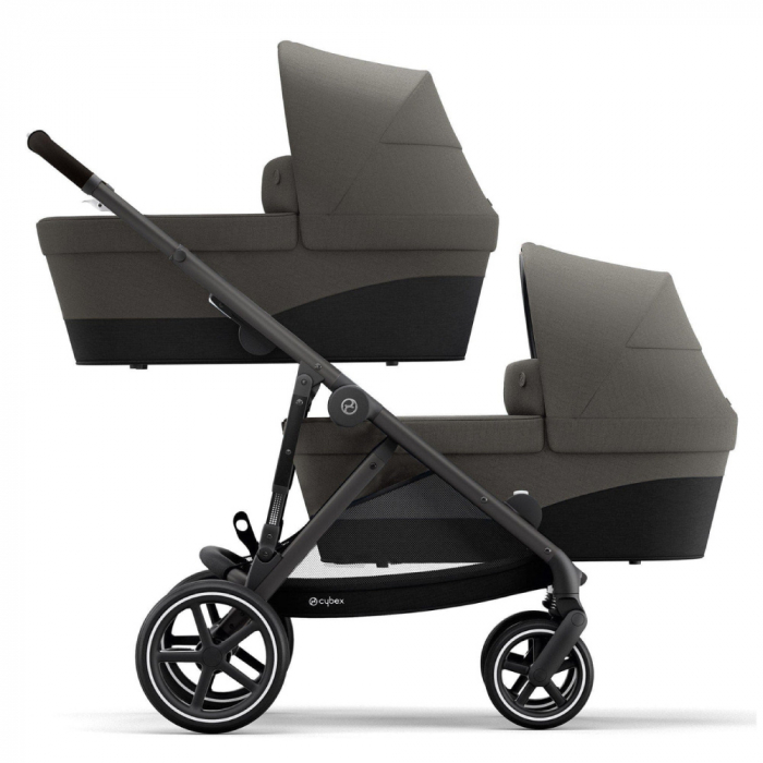 Carucior Gemeni Cybex Gazelle S Black/Soho Grey [2]