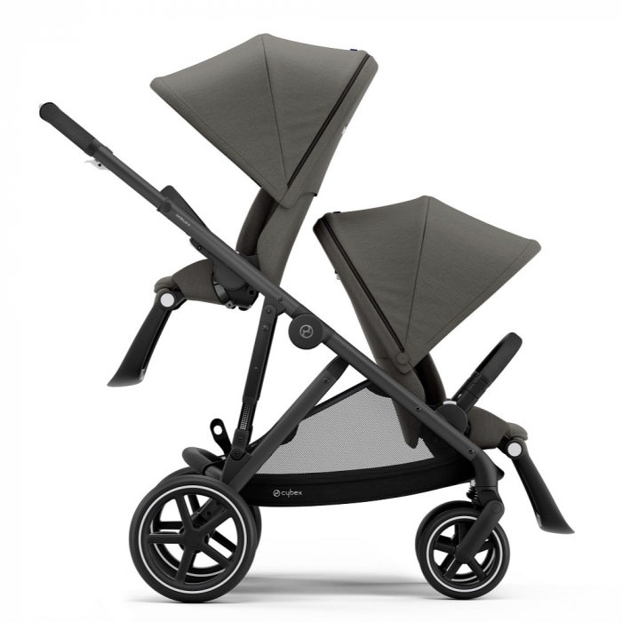 Carucior Gemeni Cybex Gazelle S Black/Soho Grey [3]