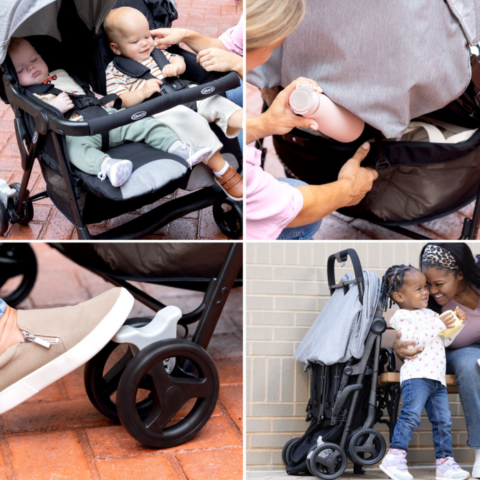 Carucior gemeni Graco DuoRider Steeple Gray [8]