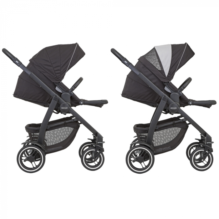 Carucior Graco Evo XT Black-Resigilat [5]