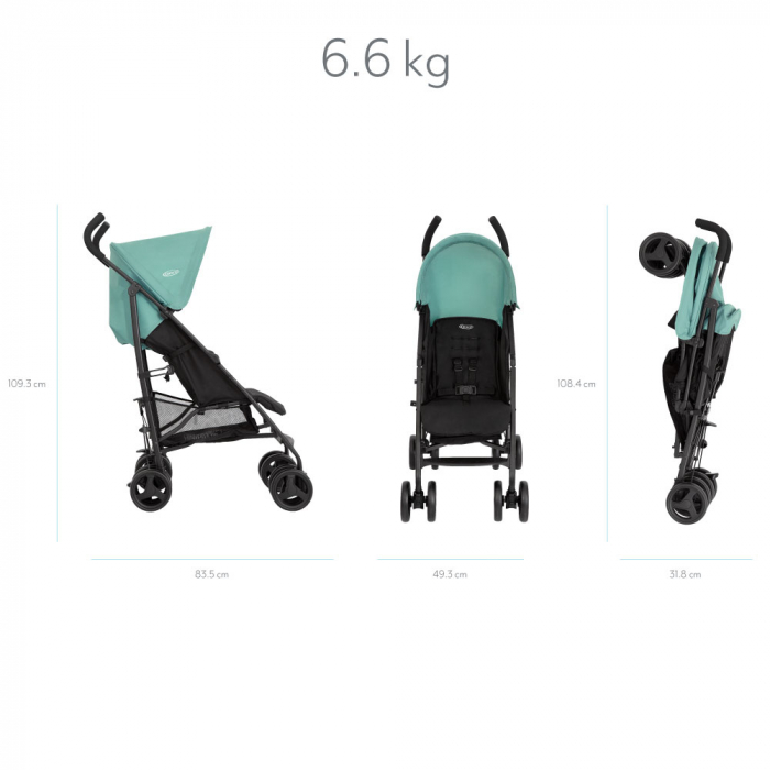Carucior Graco EZLite Mint [8]