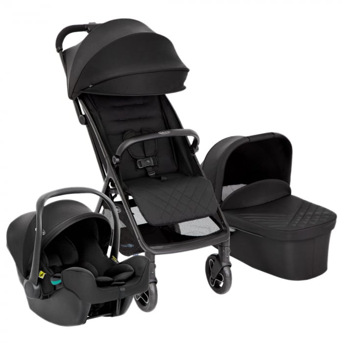 Carucior Graco Myavo 3 in 1 Midnight - Resigilat